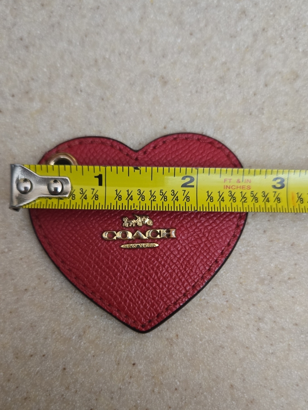 Coach Heart Tag - Picture 6 of 7